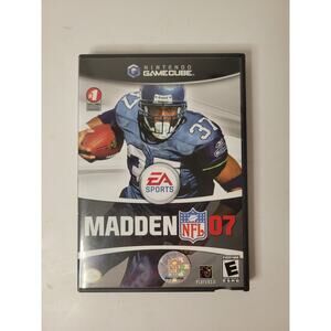 Madden NFL 07 (Nintendo GameCube, 2006)‎ – Complete with Manual